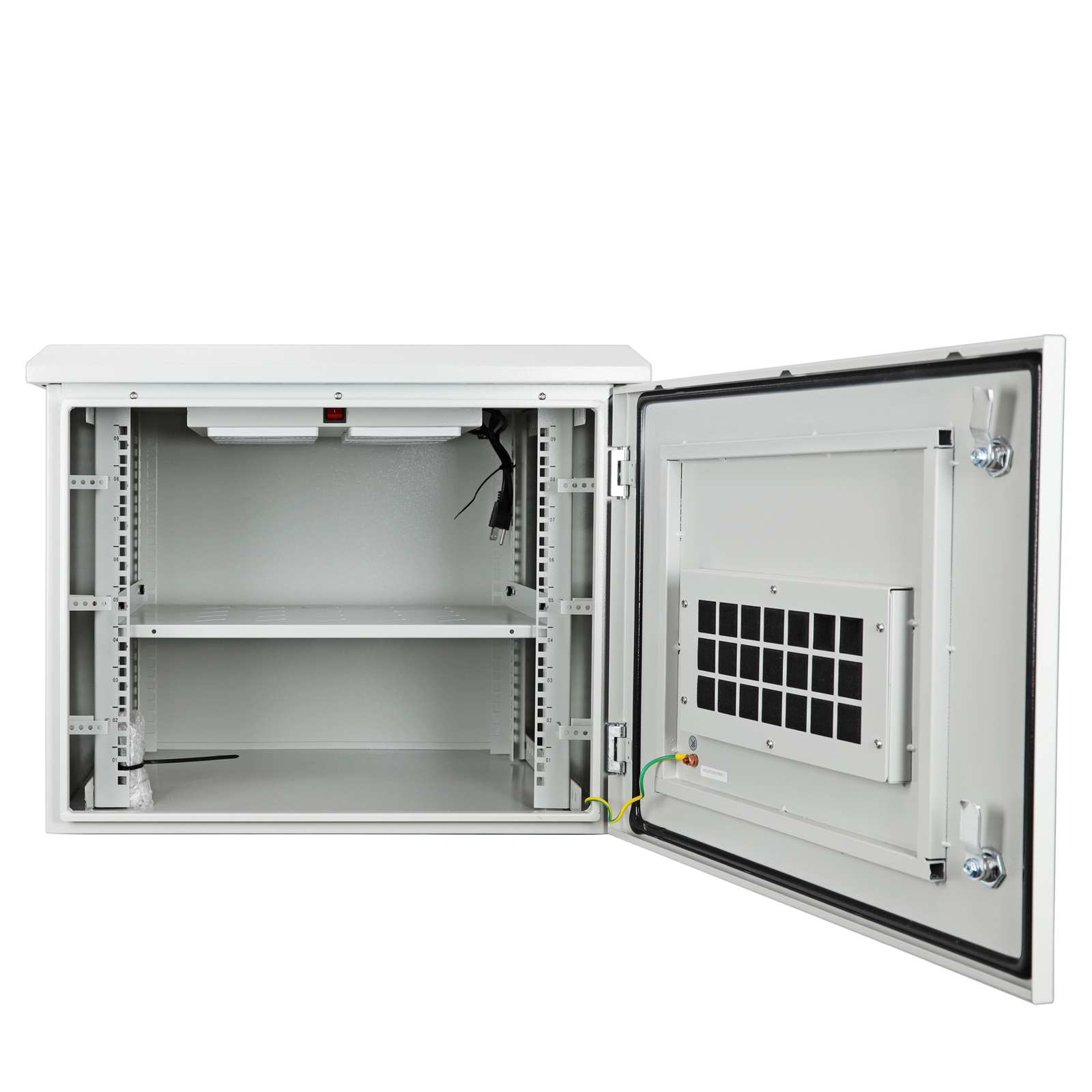 IP55 Boîtier de montage mural extérieur avec plateau de ventilateur