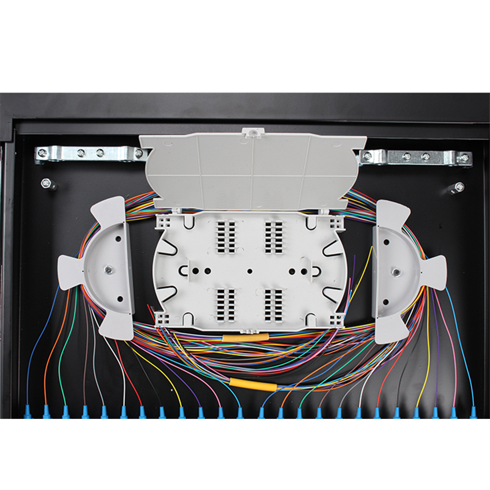 Kit de panneau de brassage 1U 24 ports pour SC/UPC duplex 50/125µm multimode OM3