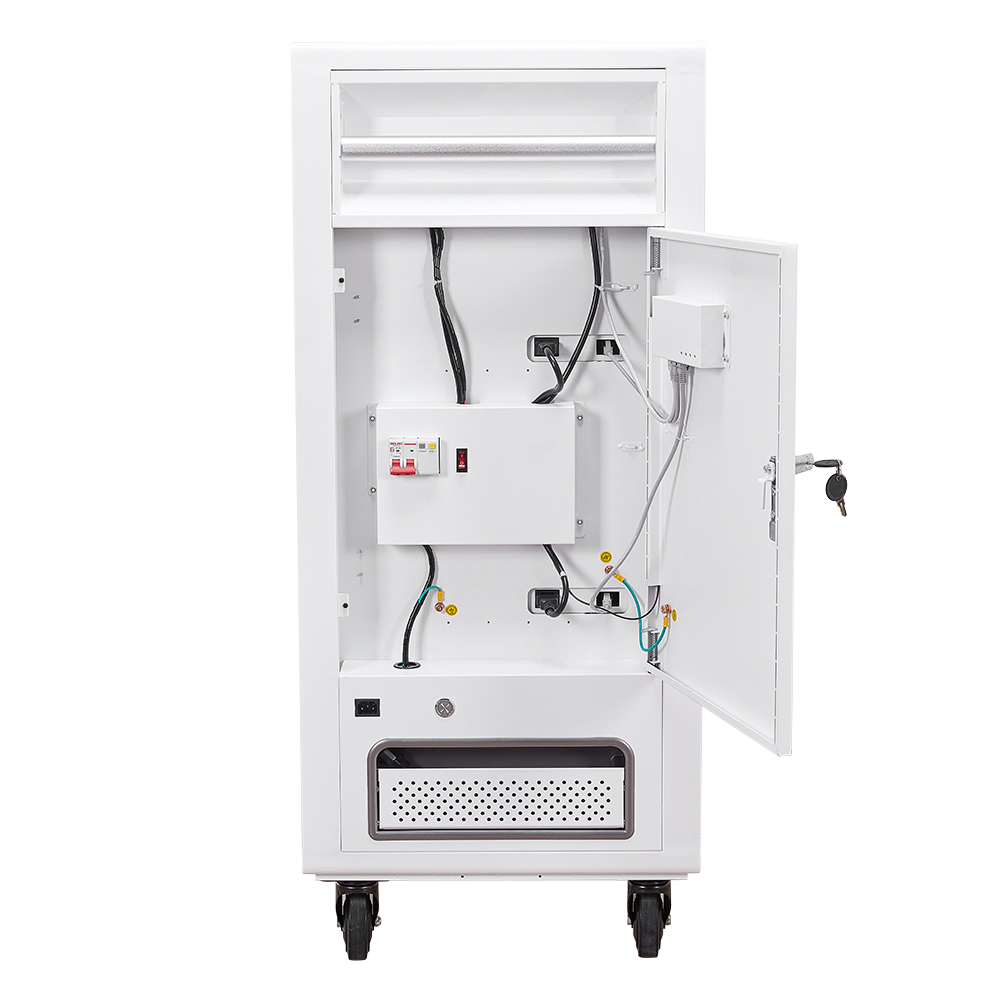 Chariot de chargement intelligent de type C à 30 ports pour le domaine de l'éducation 