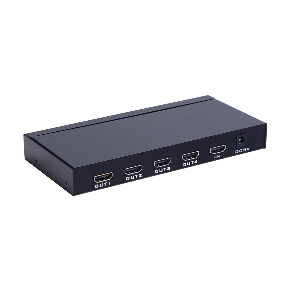 Répartiteur vidéo HDMI 4K 2 à 4 ports