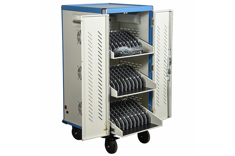 Maximisez le stockage individuel des appareils en classe avec les chariots de chargement pour Chromebook