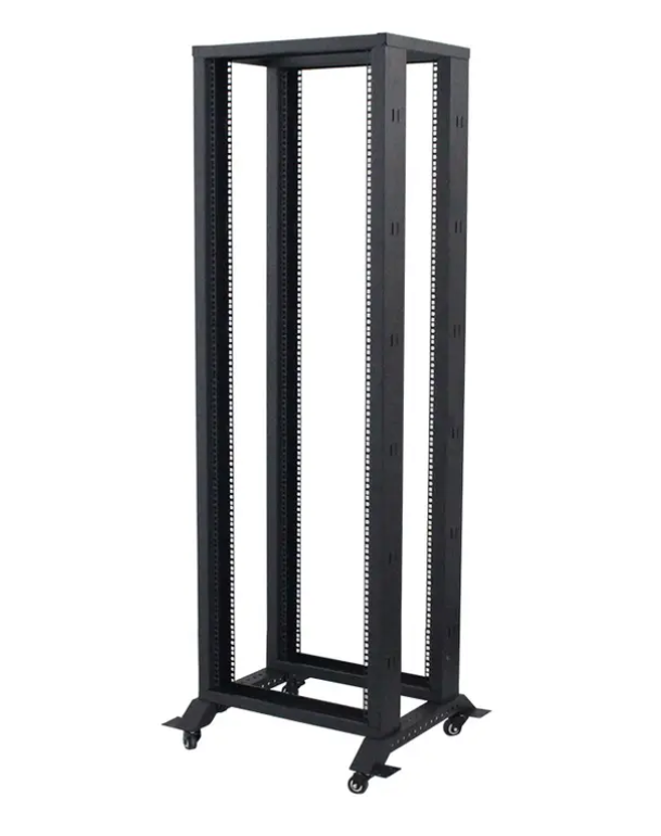 4 poteaux Rack &agrave; cadre ouvert avec roues