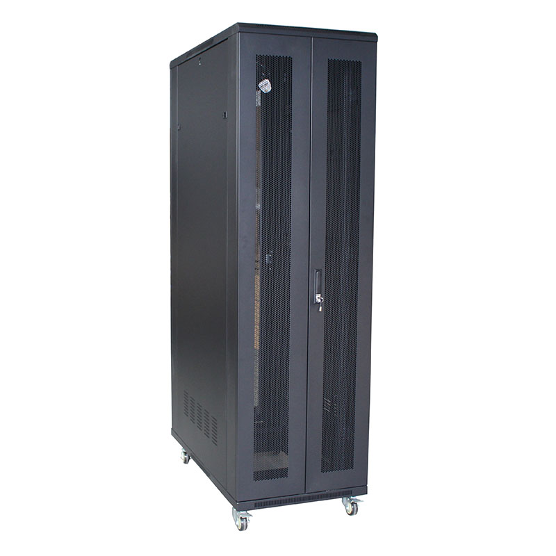 Boîtier de porte perforé pour armoire de serveur Arc Wave de 19 pouces 