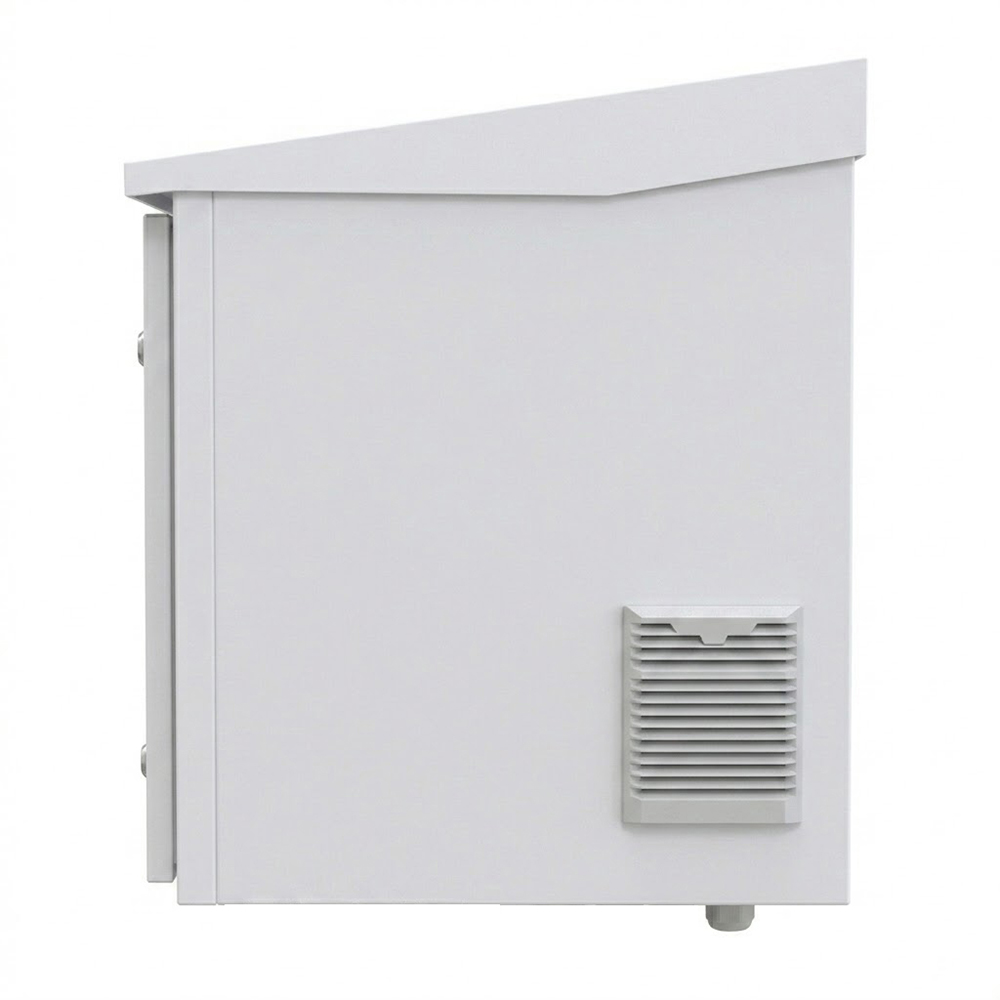 Le Cabinet extérieur Polonais de clôture des télécoms IP55 a monté 11U 600x780mm avec le toit en pente