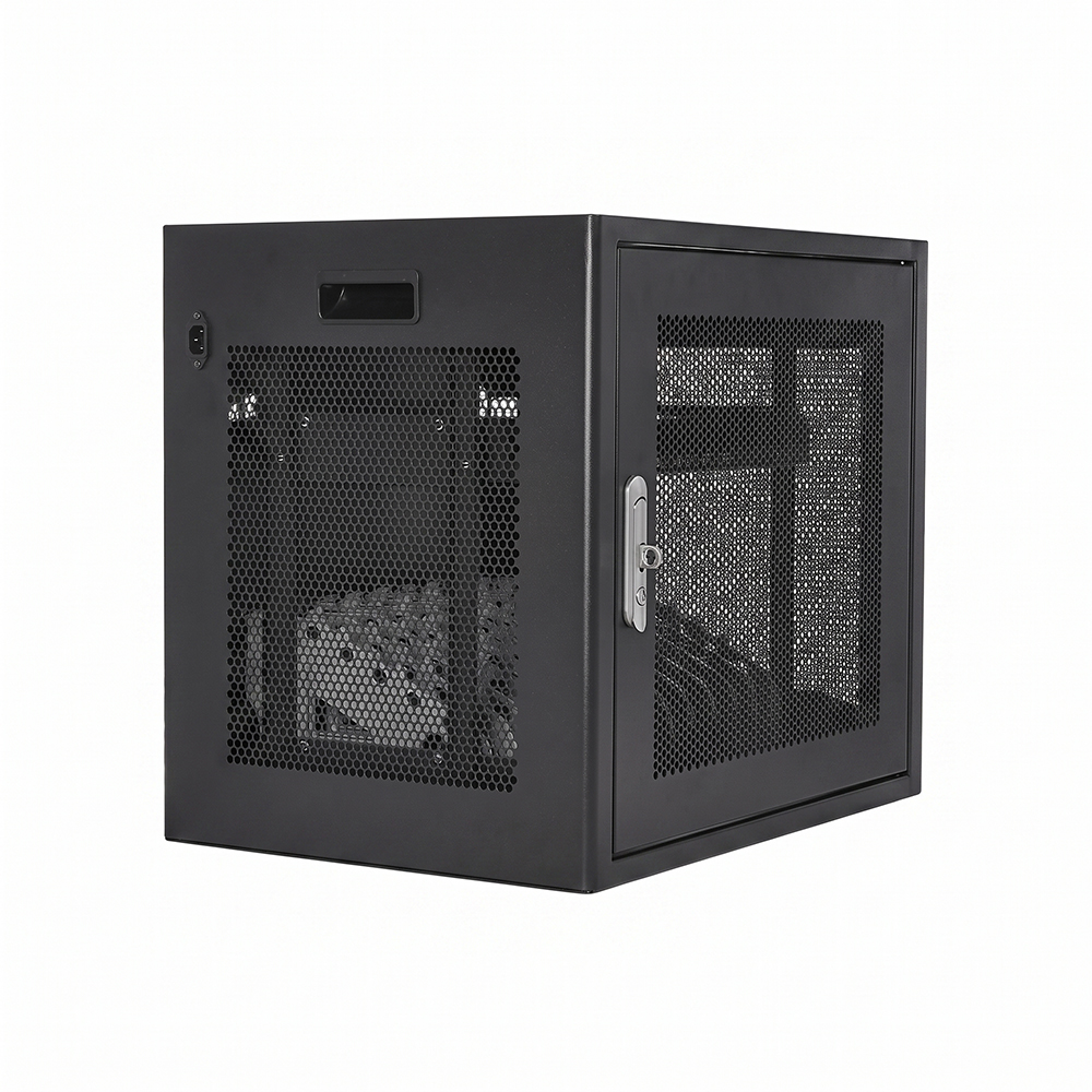 Armoire de chargement pour 12 appareils, taille mini pour ordinateur portable et Chromebook, 110/220 V AC | WebiT WB-CC-XS